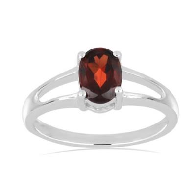 BUY REAL AFRICAN AMETHYST GEMSTONE RING IN STERLING SILVER